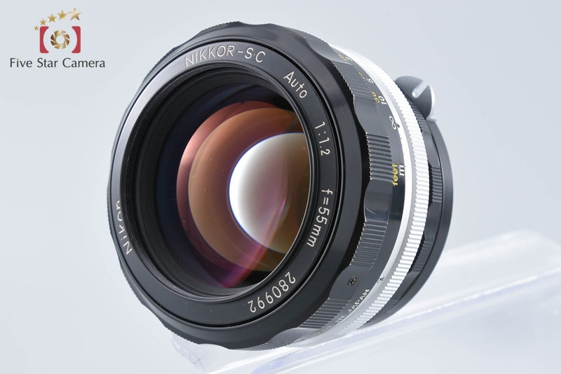 Nikon NIKKOR-S.C Auto 55mm f/1.2 Non Ai Lens from Japan