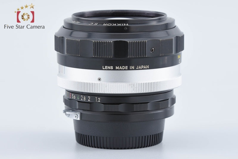 Nikon NIKKOR-S.C Auto 55mm f/1.2 Non Ai Lens from Japan