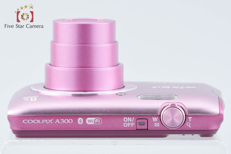 Nikon COOLPIX A300 Pink 20.0 MP Digital Camera w/ Box from Japan