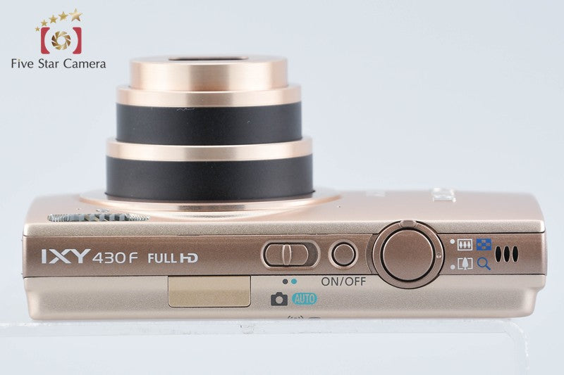 Canon IXY 430F Gold 16.1 MP Digital Camera from Japan