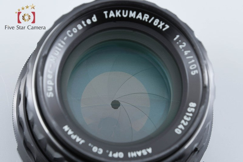 PENTAX SMC TAKUMAR 6x7 105mm f/2.4 for 6x7 / 67 / 67II from Japan