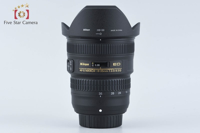 Nikon AF-S NIKKOR 18-35mm f/3.5-4.5 G ED from Japan