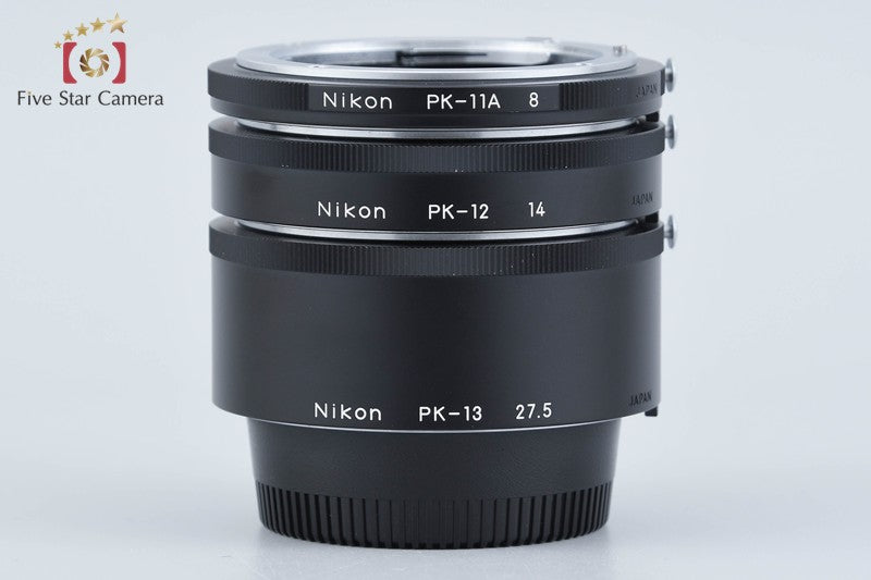 Nikon Auto Extension Ring PK-11A + PK-12 + PK-13 from Japan