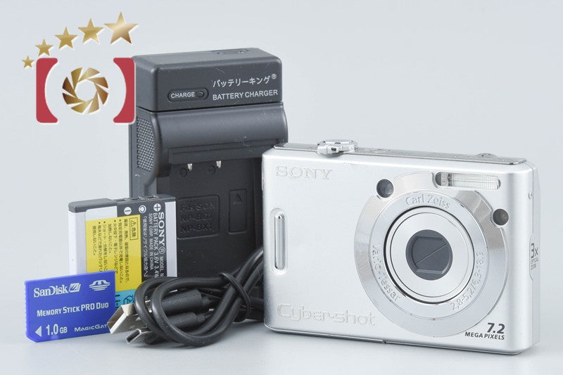 Sony Cyber-shot DSC-W35 7.2MP Digital Camera [Japanese Language Only] from Japan