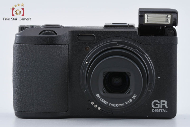 "Count 2,849" Ricoh GR Digital IV Black 10.0 MP Digital Camera from Japan