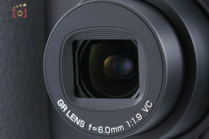 "Count 2,849" Ricoh GR Digital IV Black 10.0 MP Digital Camera from Japan