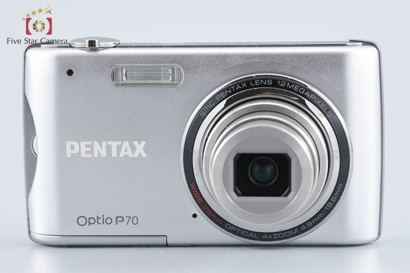 PENTAX Optio P70 Silver 12.0 MP Digital Camera from Japan