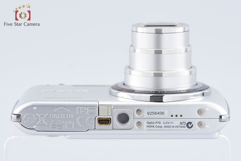 PENTAX Optio P70 Silver 12.0 MP Digital Camera from Japan