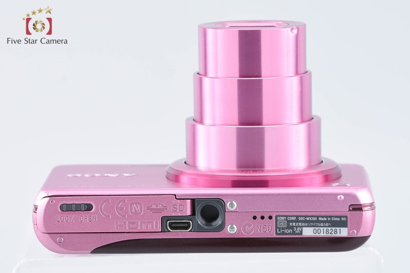 Sony Cyber-Shot DSC-WX200 Digital Camera [Japanese Language Only] from Japan