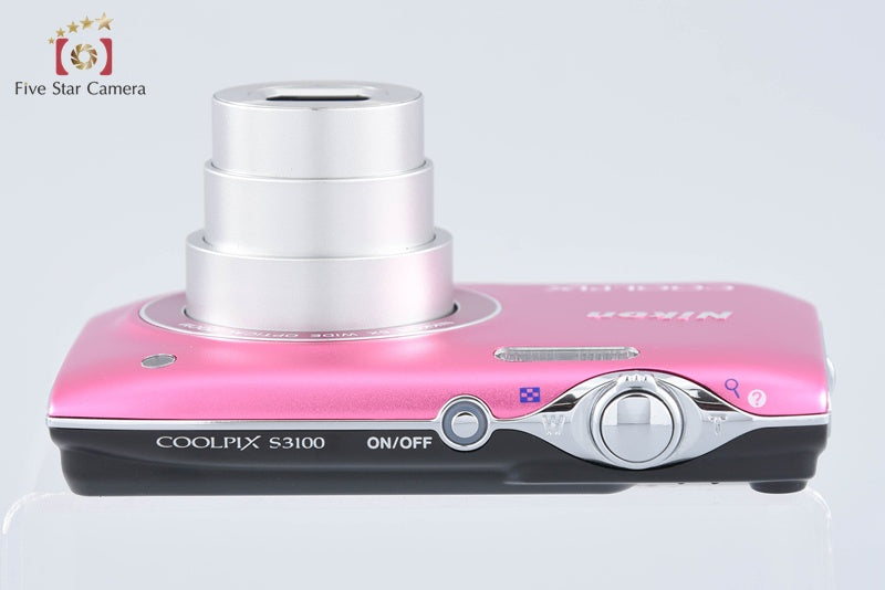 Nikon COOLPIX S3100 Fresh Pink 14.0 MP Digital Camera from Japan