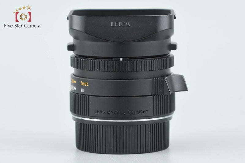Leica SUMMICRON-M 35mm f/2 ASPH. E39 11879 Black from Japan