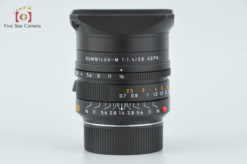 Leica SUMMILUX-M 28mm f/1.4 ASPH. E49 11668 6-Bit w/ Box from Japan