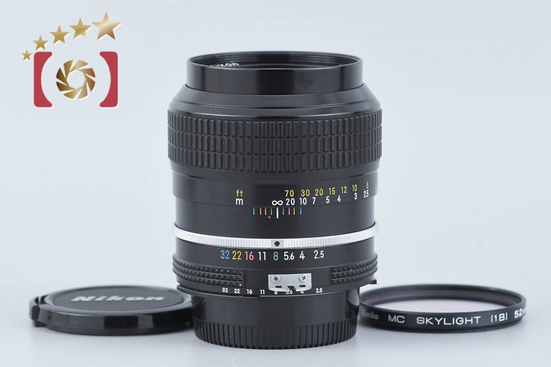 Nikon New NIKKOR 105mm f/2.5 Ai Converted Lens from Japan