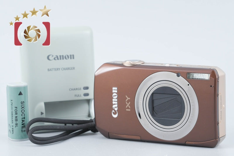 Canon IXY 50S Brown 10.0 MP Digital Camera from Japan