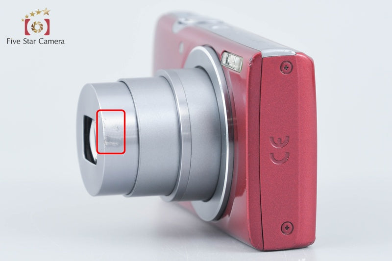 Canon IXY 120 Red 16.0 MP Digital Camera from Japan