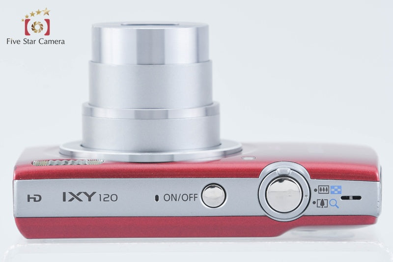 Canon IXY 120 Red 16.0 MP Digital Camera from Japan