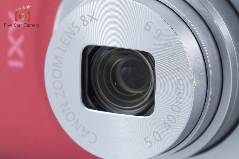 Canon IXY 120 Red 16.0 MP Digital Camera from Japan