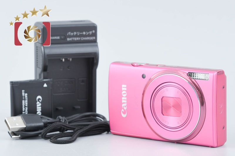 Canon IXY 140 Pink 20.0 MP Digital Camera from Japan