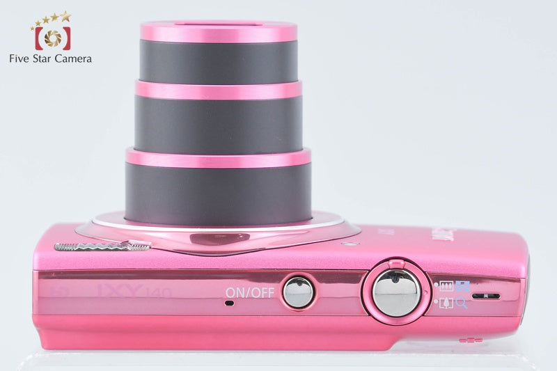 Canon IXY 140 Pink 20.0 MP Digital Camera from Japan