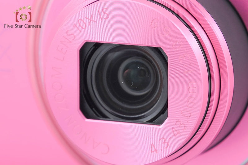 Canon IXY 140 Pink 20.0 MP Digital Camera from Japan