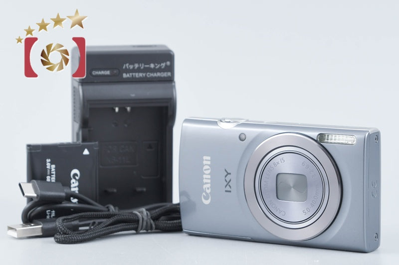Canon IXY 160 Silver 20.0 MP Digital Camera from Japan
