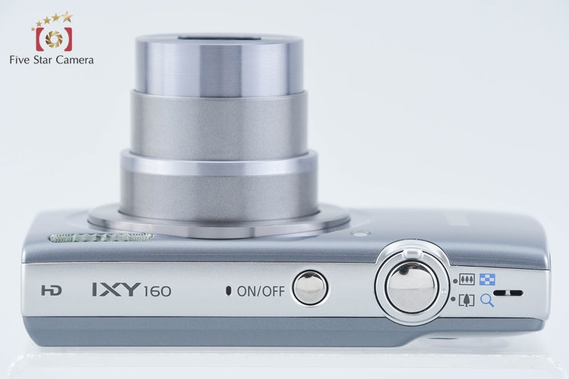 Canon IXY 160 Silver 20.0 MP Digital Camera from Japan