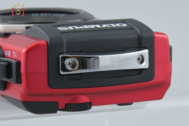 "Count 326" Olympus STYLUS TG-4 Tough Red 16.0 MP Digital Camera from Japan