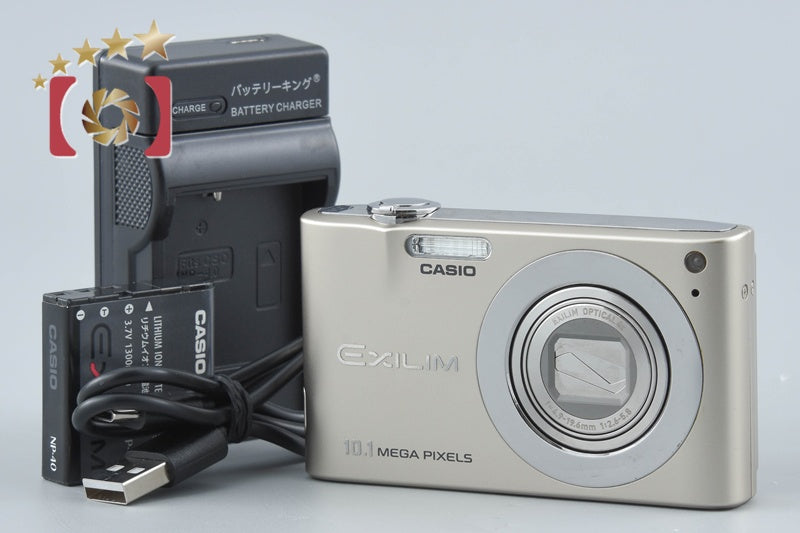 CASIO EXILIM EX-Z100 Gold 10.1 MP Digital Camera from Japan