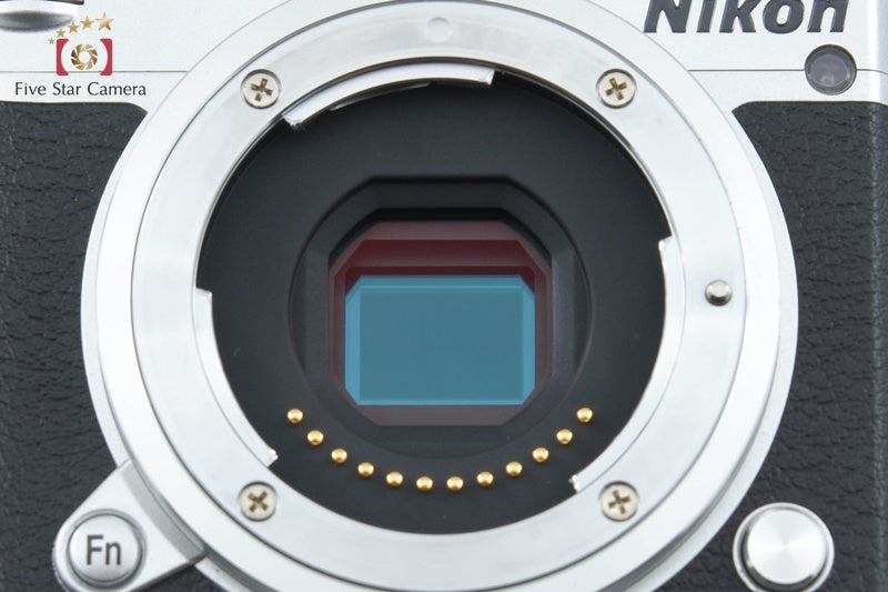 Nikon 1 J5 Silver 20.8 MP Digital Mirrorless Camera Body from Japan