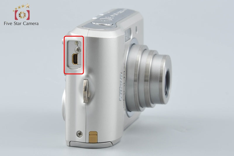 Nikon COOLPIX L18 Silver 8.0 MP Digital Camera from Japan