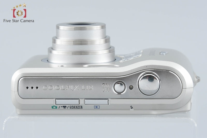 Nikon COOLPIX L18 Silver 8.0 MP Digital Camera from Japan