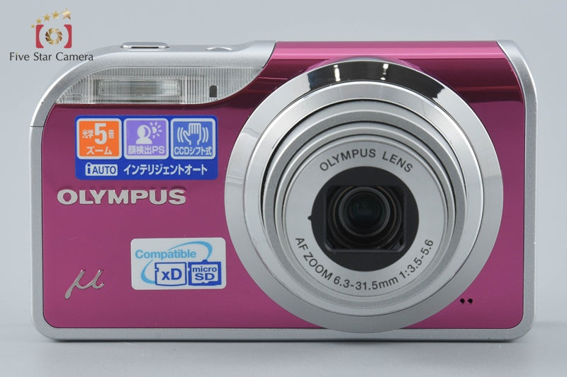 Olympus μ-5000 Pink 12.0 MP Digital Camera from Japan