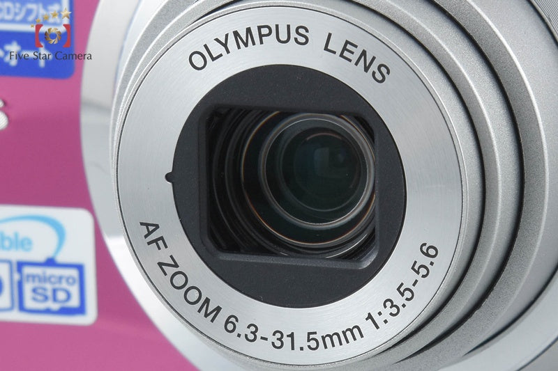 Olympus μ-5000 Pink 12.0 MP Digital Camera from Japan