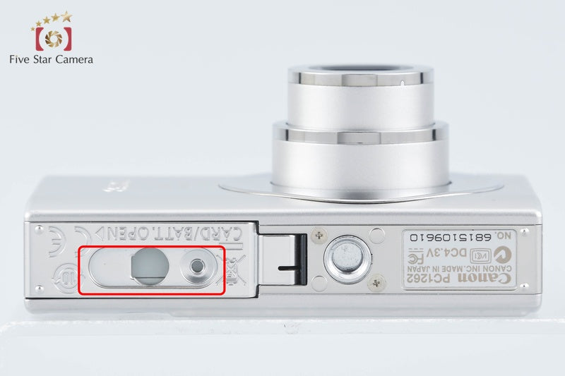 Canon IXY DIGITAL 25 IS Silver 10.0 MP Digital Camera from Japan