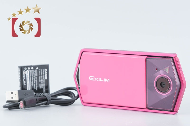 CASIO EXILIM EX-TR600S Pink 11.1 MP Digital Camera from Japan