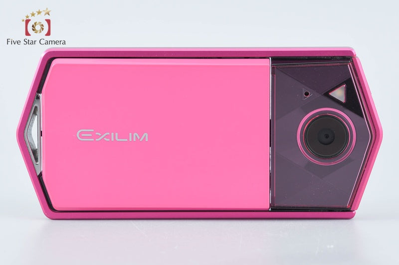 CASIO EXILIM EX-TR600S Pink 11.1 MP Digital Camera from Japan