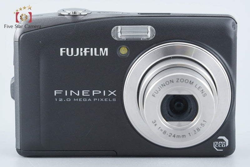 Fujifilm FinePix F60fd Black 12.0 MP Digital Camera from Japan
