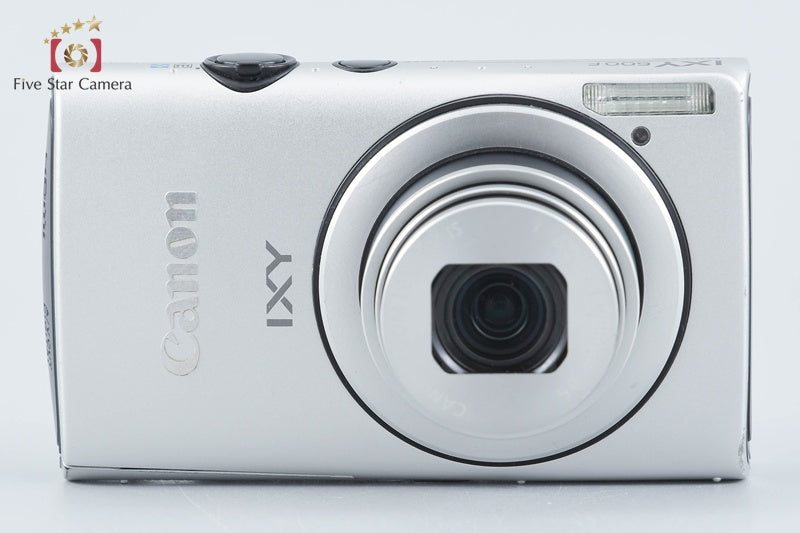 Canon IXY 600F Silver 12.1 MP Digital Camera from Japan