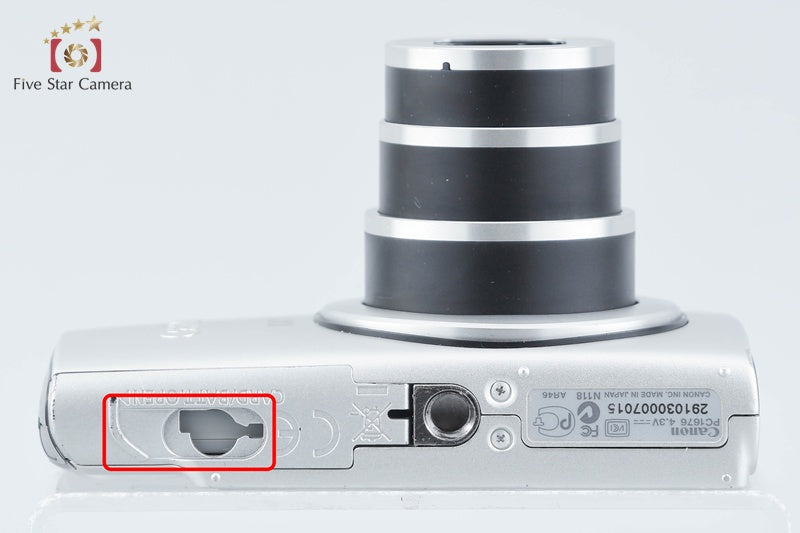 Canon IXY 600F Silver 12.1 MP Digital Camera from Japan