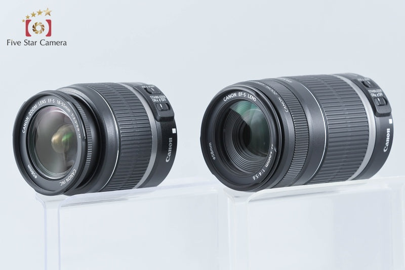 Canon EOS Kiss X2 / Rebel XSi / 450D 12.2 MP 18-55 55-250 Lenses from Japan