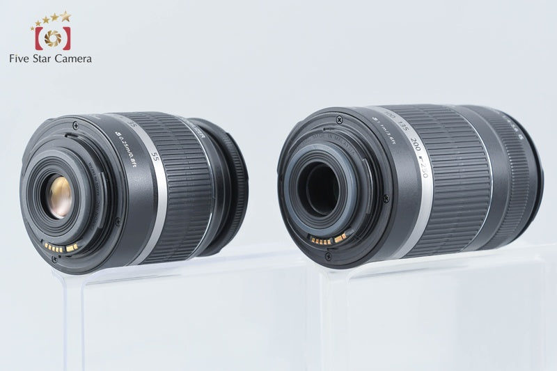 Canon EOS Kiss X2 / Rebel XSi / 450D 12.2 MP 18-55 55-250 Lenses from Japan