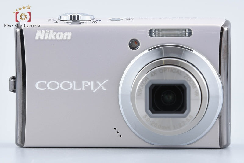 Nikon COOLPIX S620 Pearl White 12.2 MP Digital Camera w/ Box from Japan