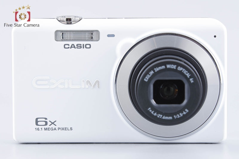 CASIO EXILIM EX-Z880 White 16.1 MP Digital Camera w/ Box from Japan