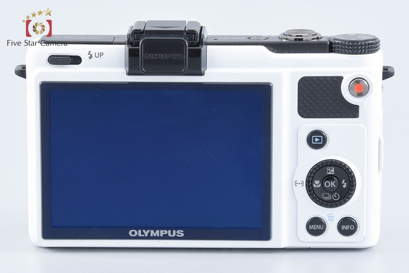 Olympus XZ-1 White 10.0 MP Digital Camera from Japan