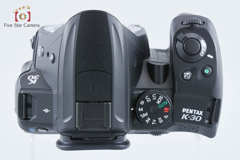 PENTAX K-30 Black 16.3 MP DSLR Camera Body from Japan