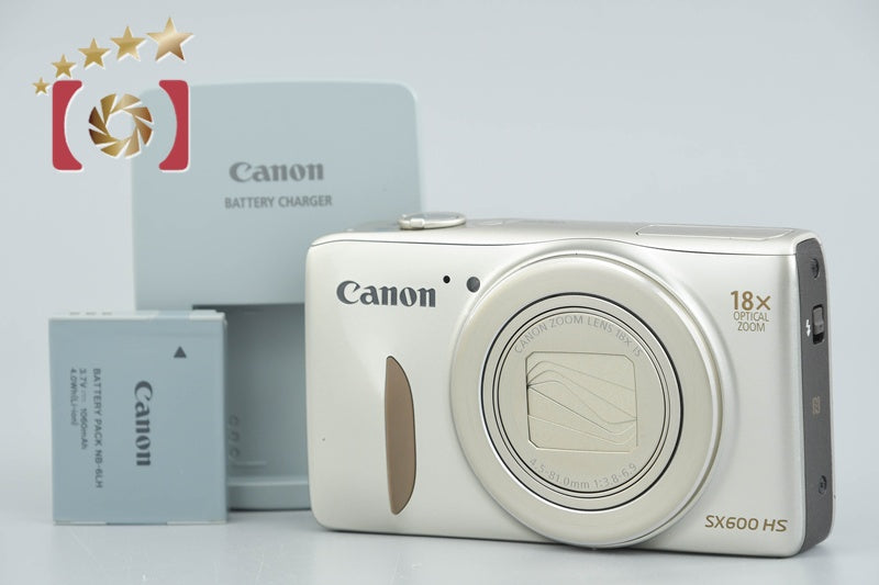Canon Powershot SX600 HS Gold 16.0 MP Digital Camera from Japan