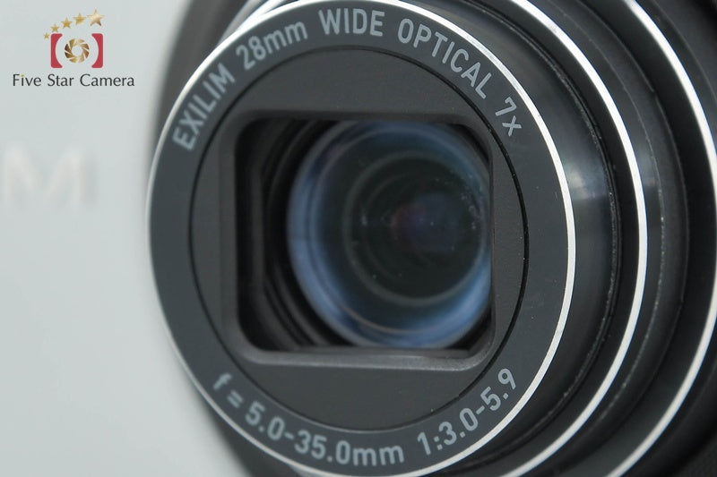 CASIO HIGH SPEED EXILIM EX-ZR10 Silver 12.1 MP Digital Camera from Japan