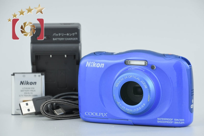 Nikon COOLPIX W150 Blue 13.2 MP Digital Camera from Japan