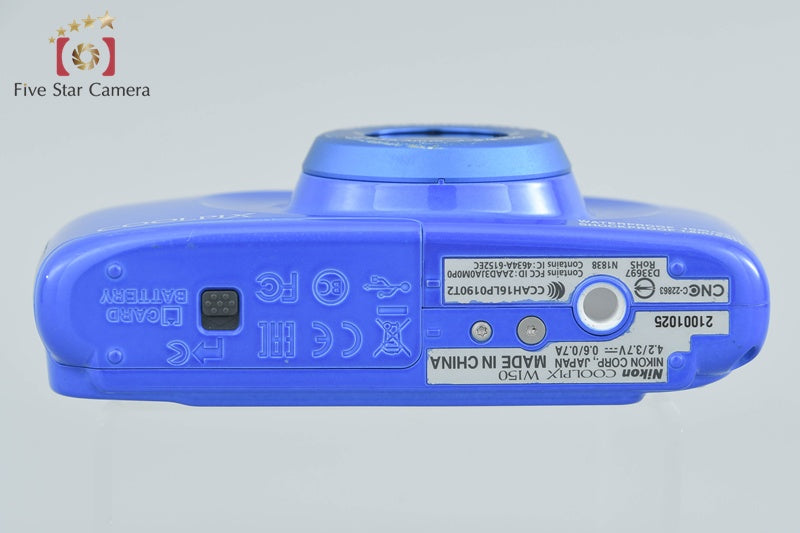 Nikon COOLPIX W150 Blue 13.2 MP Digital Camera from Japan