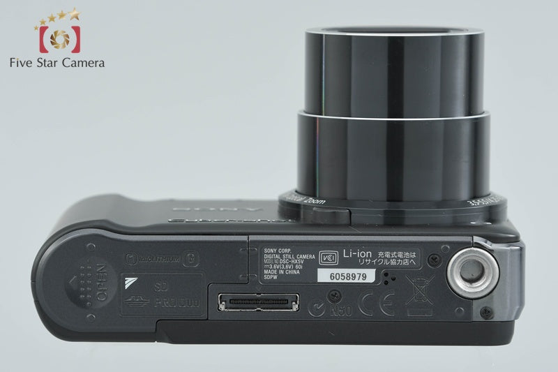 Sony Cyber-Shot DSC-HX5V Black Digital Camera [Japanese Language Only]from Japan